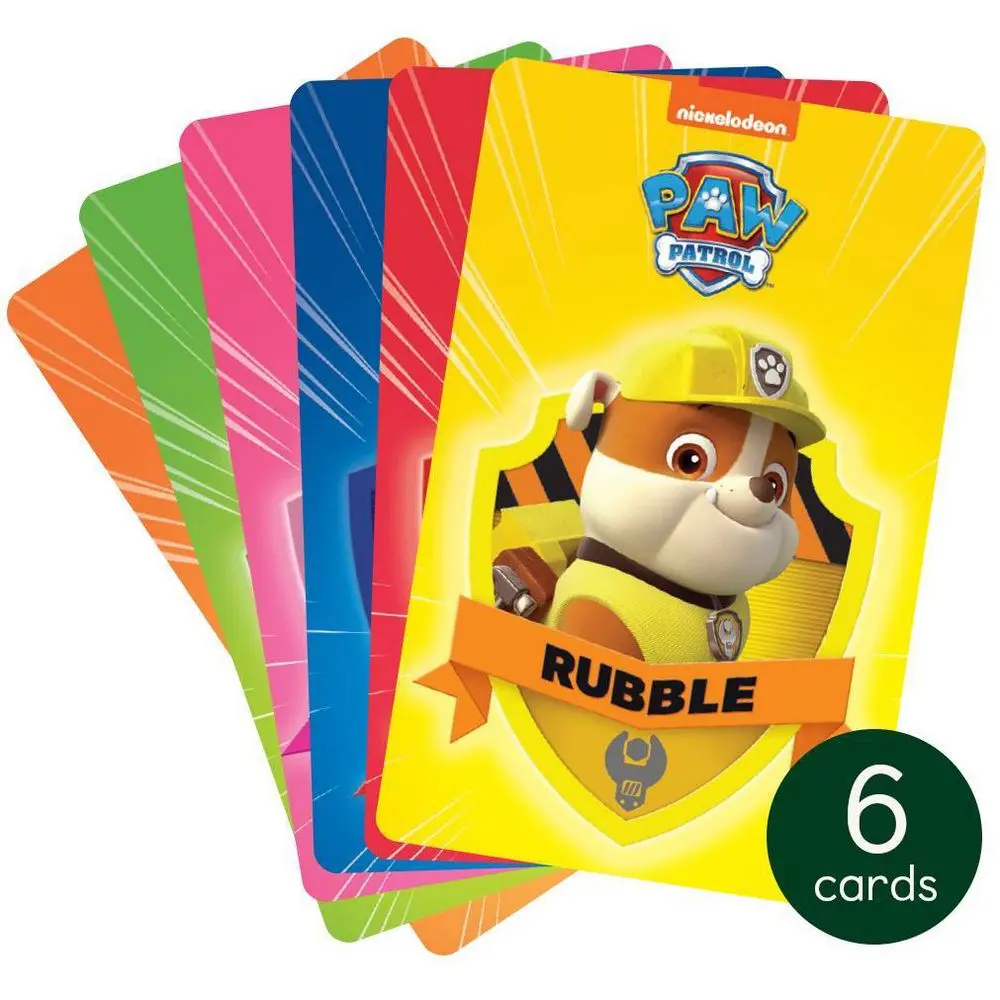 Yoto PAW Patrol Pup Pack Audio Card Collection (6 Card Pack): Educational Learning System for Ages 3-6 Yoto Compatible
