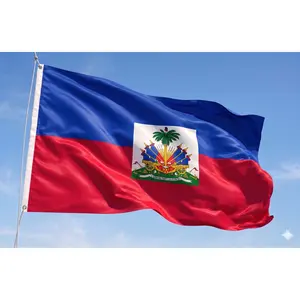 Haiti Large Flag 2 X 3 FT