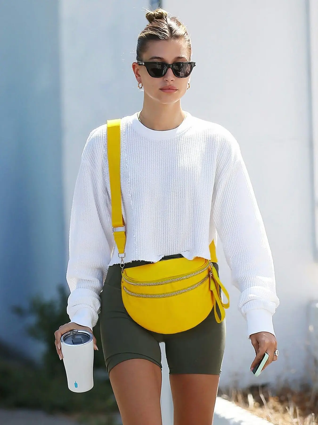 Women's Checkerboard Pattern Fanny Pack, Fashionable PU Leather Zipper Chest Bag for Daily Used, Casual Trendy Versatile High-quality Daily Commuting