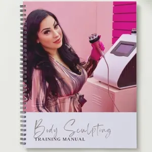 Body Sculpting Bundle Book with dry brush included - Manual Body, Lymphatic Drainage, Sculpting Training, Manual Body Brushing Information Guide with Therapy Manual