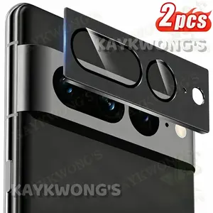 KAYKWONG'S 2pcs 9h Camera Lens Protector Film for Google Pixel 6/6a/7/7a/8/8 Pro/8a/9/9 Pro/9 Pro Xl/10/10 Pro/10 Pro Xl, Tempered Glass Lens Cover, Daily Protection