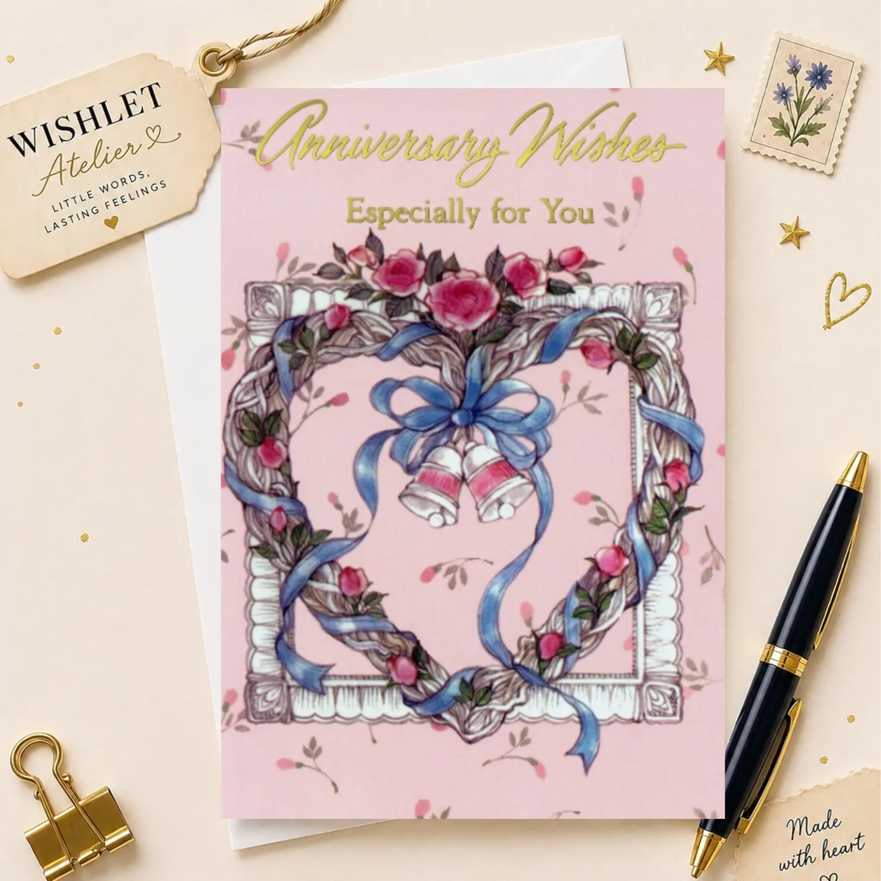 Wedding & Anniversary Greeting Cards with Envelopes – Funny & Heartfelt Cards for Couples, Marriage, Engagement & Anniversary Celebrations