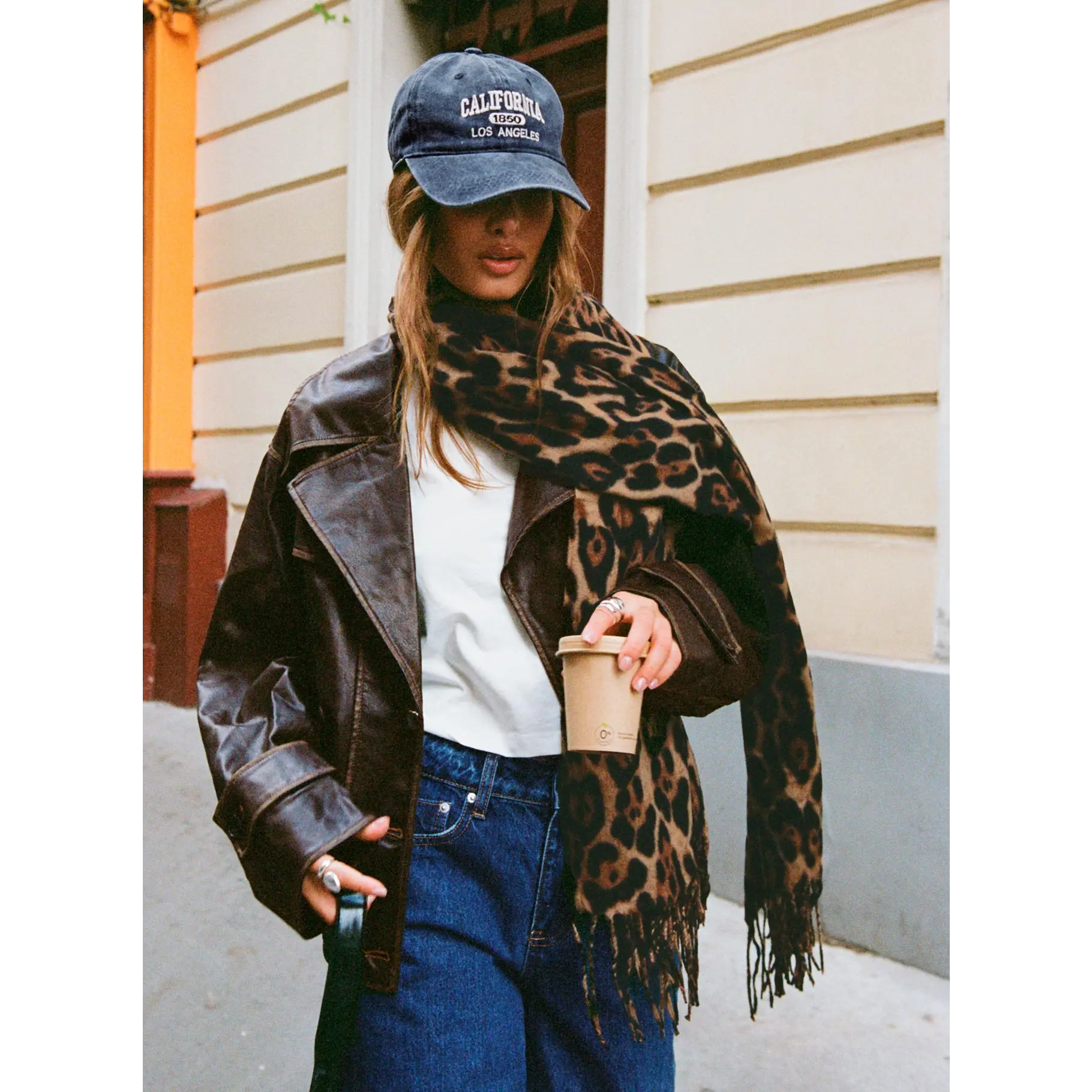 London Town Scarf Leopard London Town Scarf Leopard