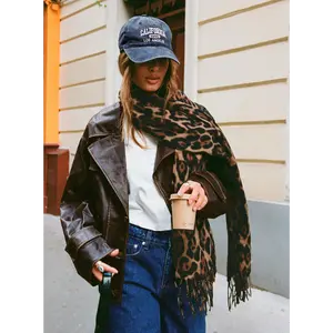 London Town Scarf Leopard