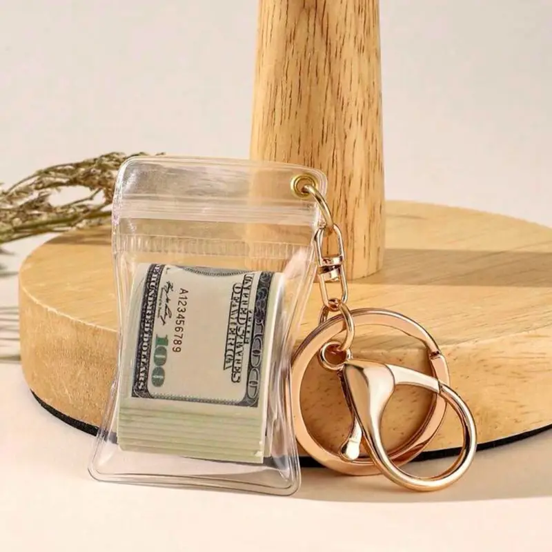 Money bag keychain