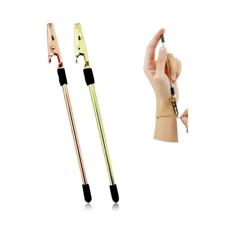 Stainless Steel Bracelet Assist Tool - Portable & Easy-to-Use Fastener & Adjuster for Bracelets Necklaces Jewelry & Watches - Durable Rust-Resistant - Gold & Rose Gold Options
