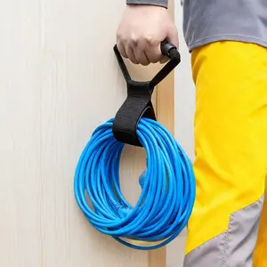 1pcs Extension Cord Organizer, Multipurpose Heavy-Duty Storage Strap With Handle, Fit Garages, RV And Boat Storage And Organization
