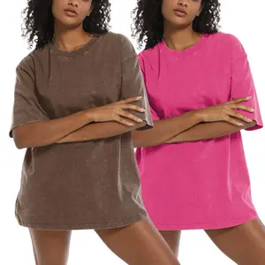 Women 2PCS 100% Cotton Vintage T Shirts Variety Of Colors And Sizes Short Sleeve Tops for Work or The Ideal Ladies' Tees Need for Downtime Crew Neck Loose Workout Gym Shirts Springfresh