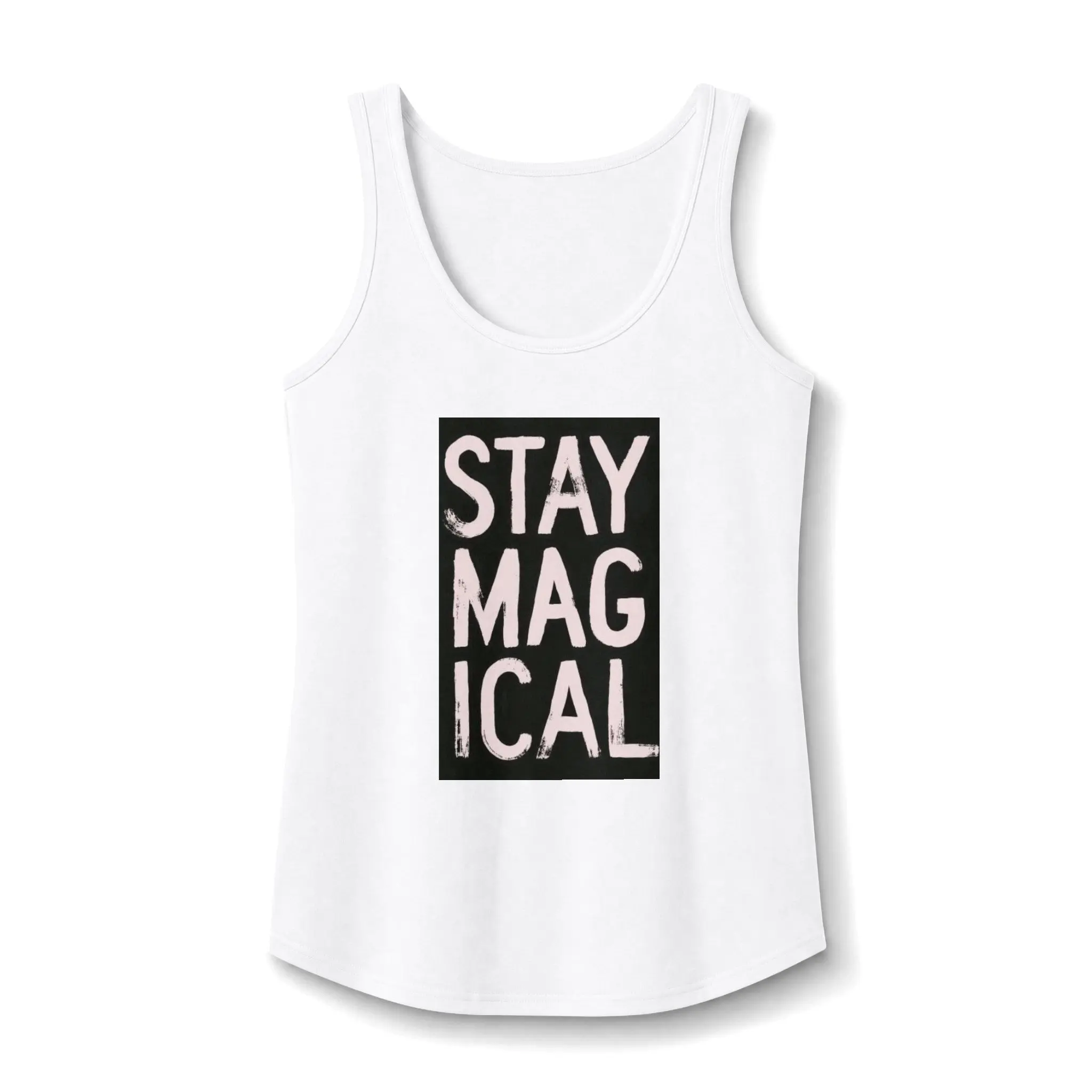 Stay Magical, Women's Core Cotton Tank Top