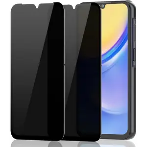 for Samsung Galaxy A14 5G Privacy Screen Protector, Upgraded Anti-Spy 9H Tempered Glass Screen Protector Compatible with Galaxy A14, 2-Pack