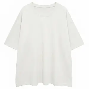 Oversized Basic CrewNeck Tee Streetwear Y2K Boxy Fit Casual Unisex Polyester Everyday Minimalist Soft Top Quick Dry Wrinkle Resistant Loose Fit Summer Essential Gift For Her
