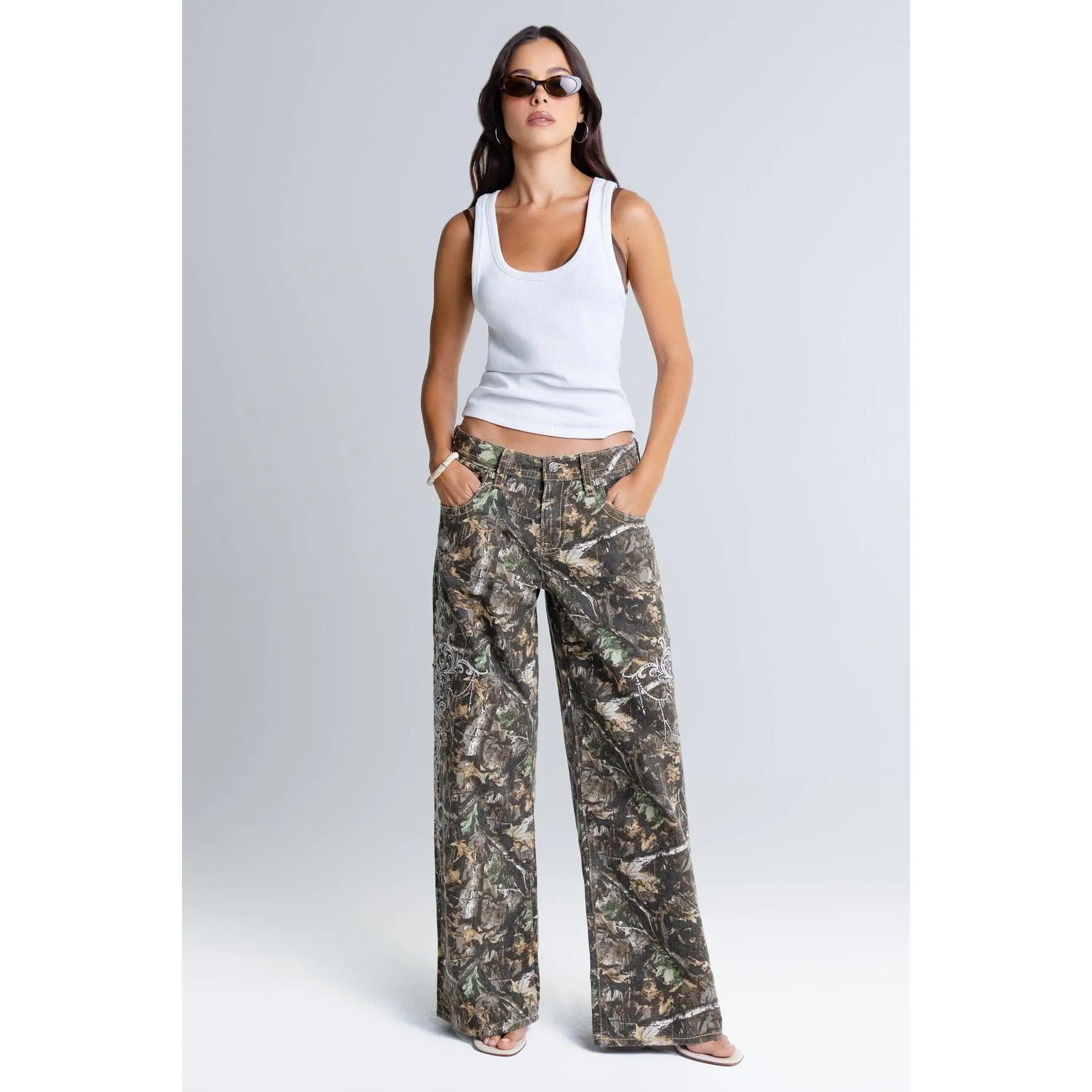 Bambi Baggy Wide Jeans