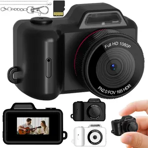 Mini Thumb Camera, High Definition Digital Camera, Easy to Operate Button, Suitable for Taking Photos and Recording Videos, Ideal Gift for Beginners, For Travel Study Recording,Perfect Gift For Christmas, Valentine's Day And New Year