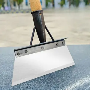 Shovel, manganese steel shovel/shovelframe, cleaning tool, livestock manure shovel, cement ground shovel, wall scraper, wooden handle, wall plaster removal tool