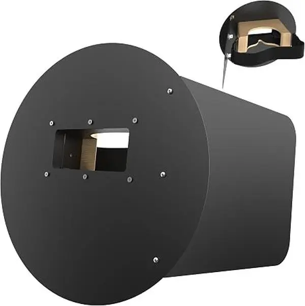 Sarge's Pancake Black Welding Hood Helmet – Right Handed Pipeline Welding Helmet, OSHA Approved, Lightweight Protective Welding Mask