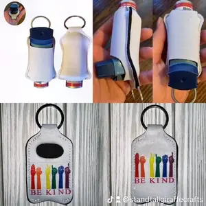 Be Kind (sign language) rainbow inhaler holder