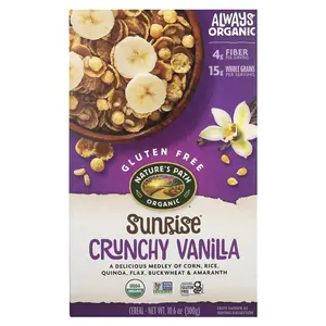 Nature's Path Sunrise, Cereal, Crunchy Vanilla , 10.6 oz (300 g)