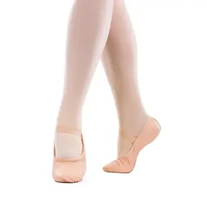 SoDanca SD69S Child Bella Full Sole No Drawstring Ballet Shoe- Pink