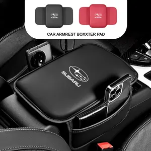Car Armrest Pad Center Console Arm Rest Storage Bag Protector, Fits Subaru Sti Forester Impreza Legacy Outback Xv Brz Wrx Tribeca