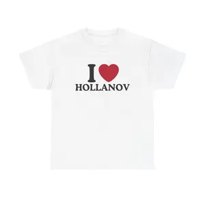 I Love Hollanov Shirt, shane hollander, ilya rozanov, heated rivalry, shane ilya shirt, Casual Style, Relaxed Fit, Easygoing Feel