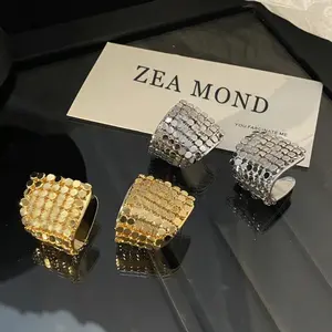 Copper alloy, non-metallic, versatile style, women's earrings 29-H-31