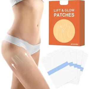 Thigh Lift Tape for Loose Skin, Waterproof Invisible Firming Patches, Reduce Thigh Friction, Lift Sagging Skin, Body Tape for Women, 1box