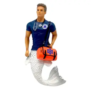 Merman First Responder by December Diamonds Christmas Ornament Decor Decoration