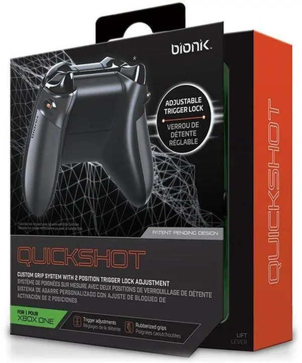 Xbox One Quickshot Custom Controller Grip And Dual Trigger Locks  [GAMES ACCESSORIES]