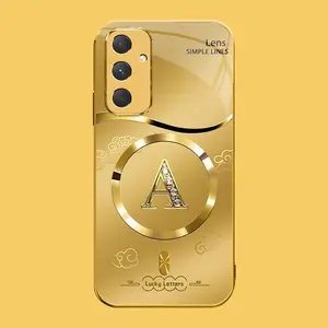 Suitable for [Galaxy A54] high-end MagSafe phone case，Features a magnetic attachment function，exquisite Printed Pattern — Not 3D Dimensional Diamonds. YM99
