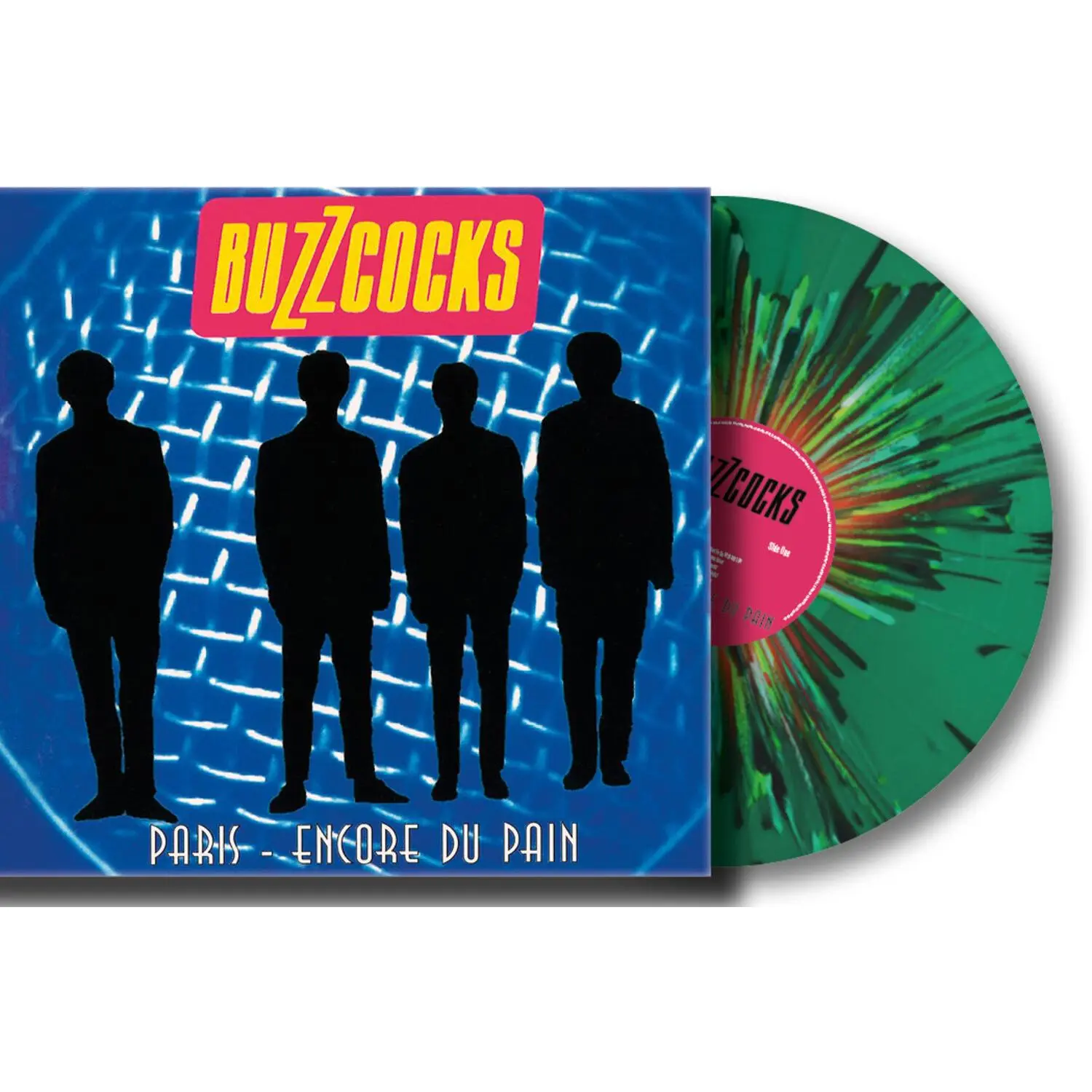 Buzzcocks - Encore Du Pain - Splatter Green Vinyl  [VINYL RECORD - LP] Colored Vinyl, Green, Germany - Import