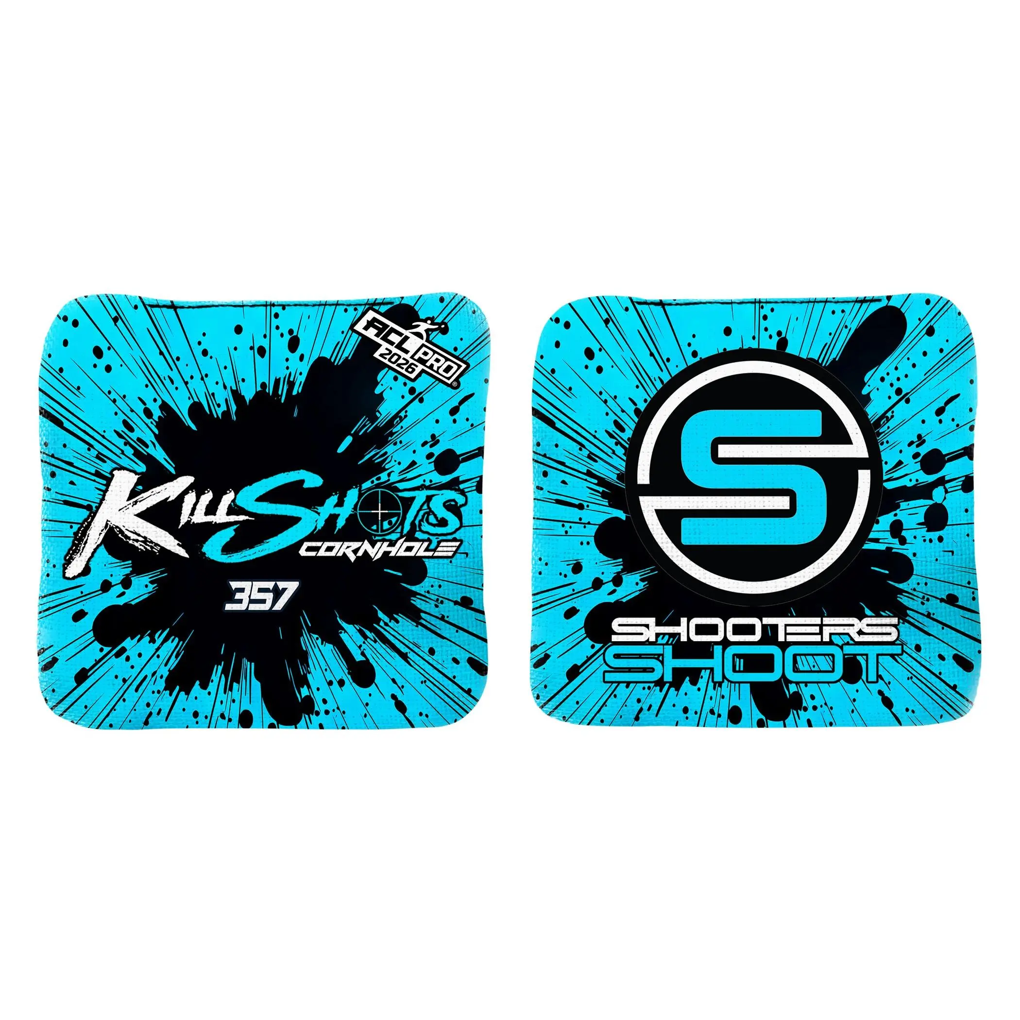 Killshots Cornhole | 357 Series | 2026 ACL PRO | Cornhole Bags | Stock Designs