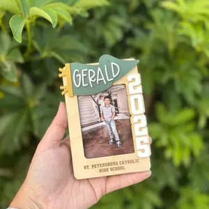 Graduation magnet picture frame class of 2025