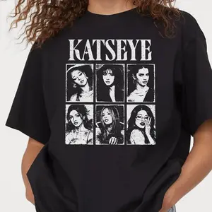 Katseye Dreamwave T-shirt Retro Pop Graphic Cotton Tee
