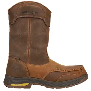 Georgia Boot Mens Athens Superlyte Moc 11 Inch Waterproof Alloy Toe  Work/Duty - Brown