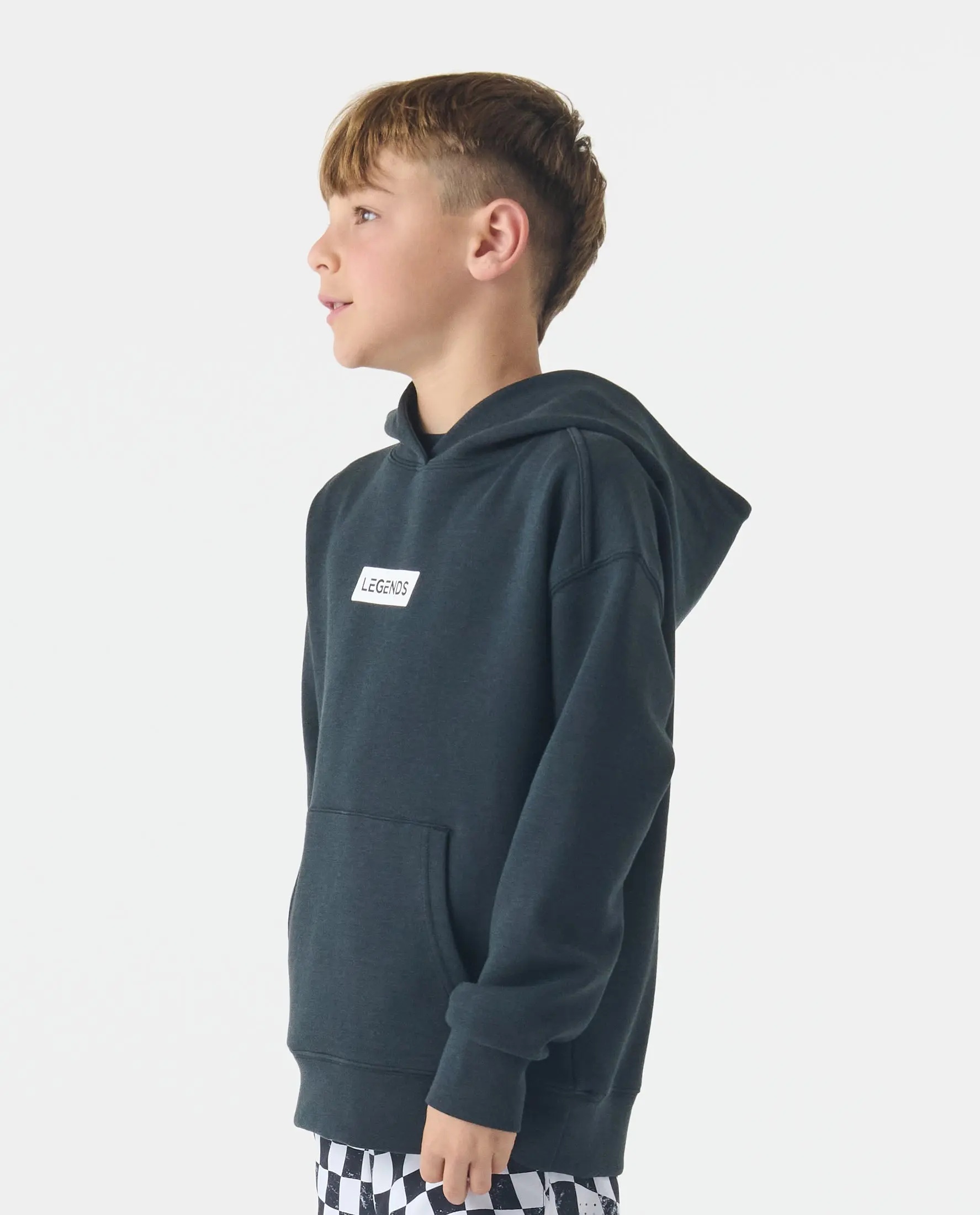 Little Legends Ziggy Hoodie Black, Large