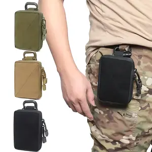 Tool Kit EMT Storage 1000D Nylon Lightweight Compact 5.11x0.78x3.93 Inch Zipper Closure Customizable for Outdoor Sports Travel Hiking Camping Hunting Accessories Backpack