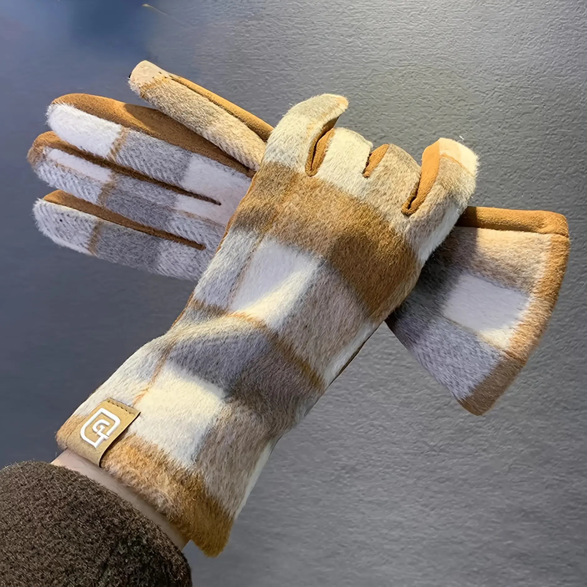 Ladies Late Gloves - Vintage Classic Autumn/Winter Warm Double Fingerless Gloves, Perfect for Christmas, Thanksgiving, Valentine's Day and Birthday Gifts