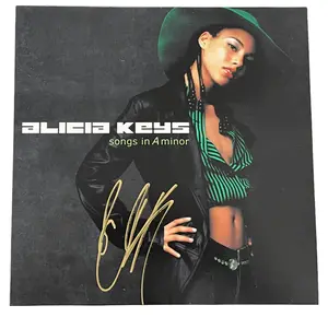Alicia Keys Authentic Autographed Vinyl Record #8