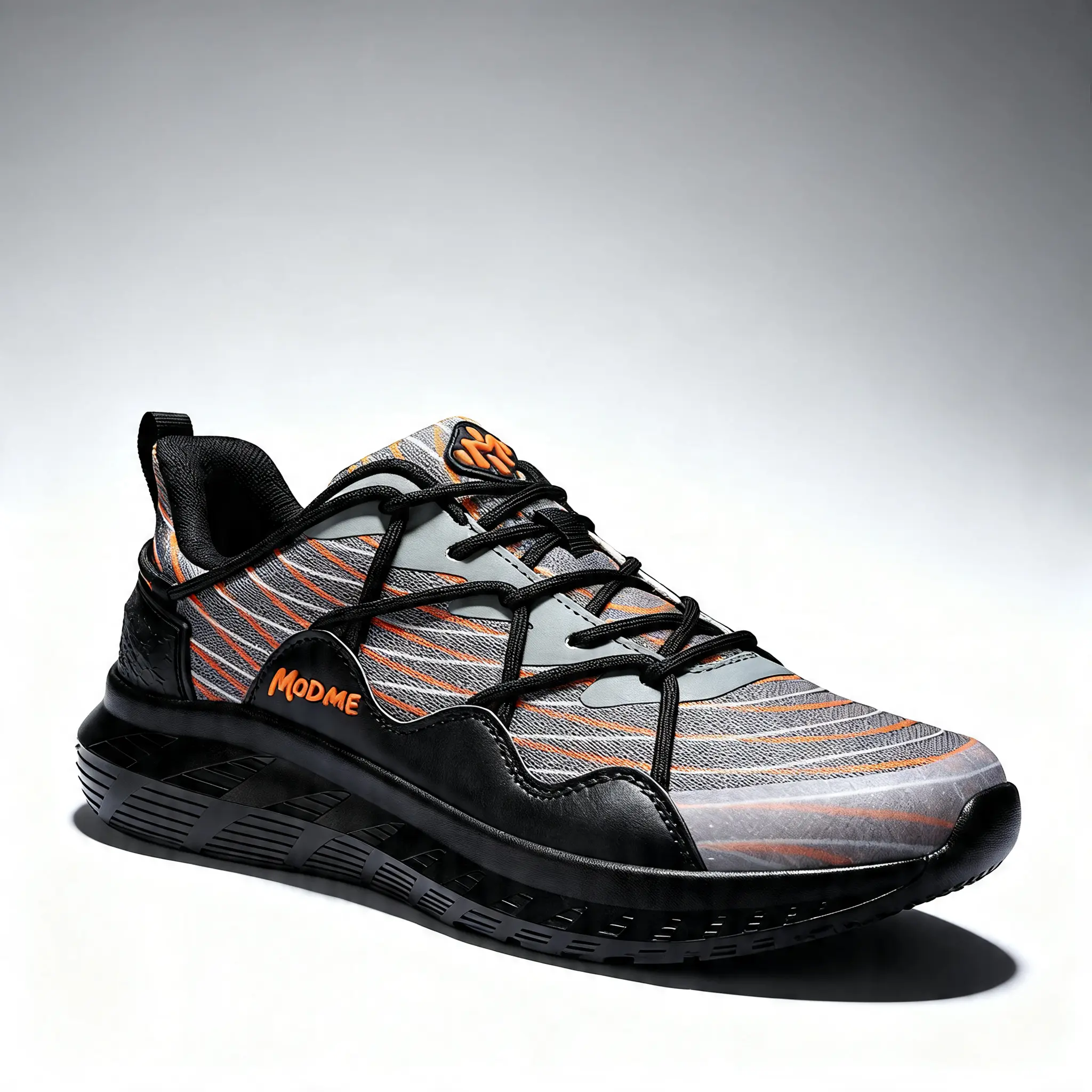 Color Block Athletic Trainers, Lightweight Lace-up Casual Sneakers with a Soft, Non-Slip Synthetic Rubber Sole for City Commutes, Unisex Sneakers, Vibrant Color Scheme, Shoe, Walking Shoes, Breathable Mesh Upper, Running, Streamline