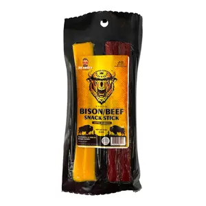 EXOTIC Bison/Beef Snack Stick with Cheese 3oz