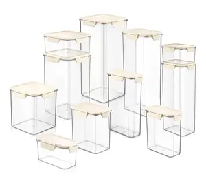 Sorbus Airtight Plastic Food Container Mix Combo 11 Pack