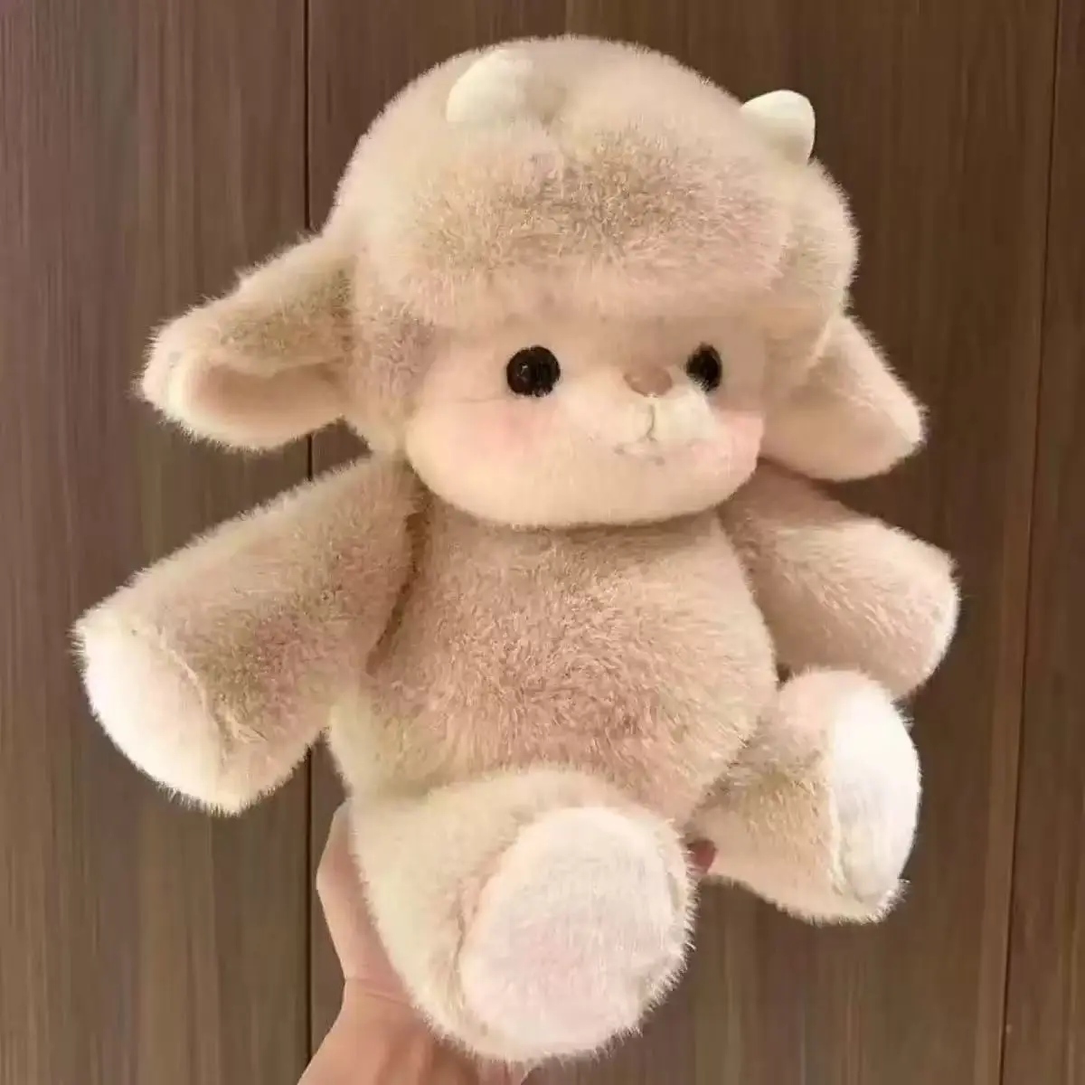 Cute Lamb Plush Doll with Moving Legs, Moveable Stuffed Animal, Soft and Adorable Jumping Stuffed Toy, Perfect Birthday Gift for Best Friends, Healing Ornament, Kawaii Stuffed Animals