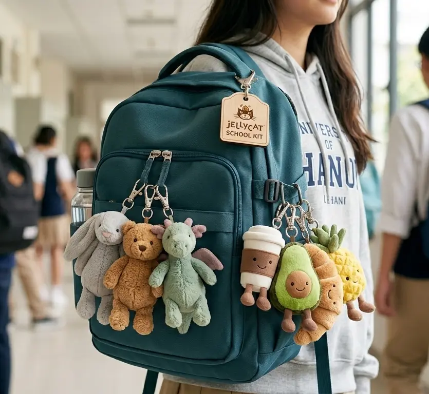 Super cute authentic Jellycat backpack charm