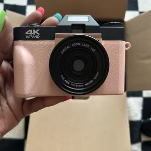 Product Review of GLOBAL PICK 4K Digital Camera with 180° Flip Screen, 16X Digital Zoom Vlogging Camera, Autofocus Camera, Including Wide Angle & Macro Lens, 32GB TF Card, Ideal Gift Choice, Photographic Kit from 𝓚**𝔂 **