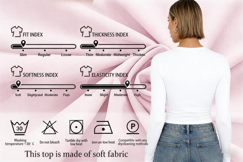 【Limited time deal】Women's Undershirt Long Sleeve SlimRound Neck Slim Fit Streetwear Basic Minimalist 【Limited time deal】Women's Undershirt Long Sleeve SlimRound Neck Slim Fit Streetwear Basic Minimalist