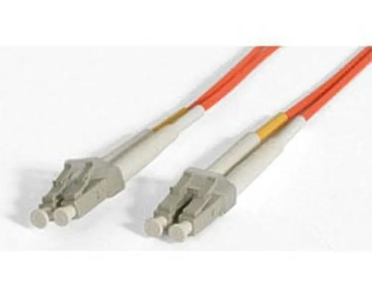 Startech FIBLCLC10 Duplex LC-LC Fibre Optic Cable, 10 m (32.8 ft), 62.5/125 Multimode Fiber, 100% Reliability for Cable Installation, High-Reliability, Lc Male Ends