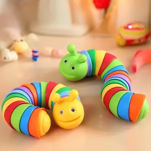 Rainbow Color Slime Toy for Kids and Adults, Stress Relief Toy for Ages 2-8, Fun Travel Toy, Birthday Gift, Christmas Gift, Baby Gift
