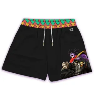 Limited Jotaro Kujo Shorts Gym Shorts Men's Basketball Shorts Workout Sport Knee Pants with Pockets Athletic Sweat Walking Summer Shorts