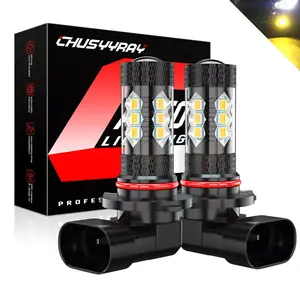 9145 9140 H10 LED Fog Lights Bulbs Yellow for Ford F150 2004 2005 2006 2007 2008 2009 2010 2021 Super Bright Truck Car Accessories