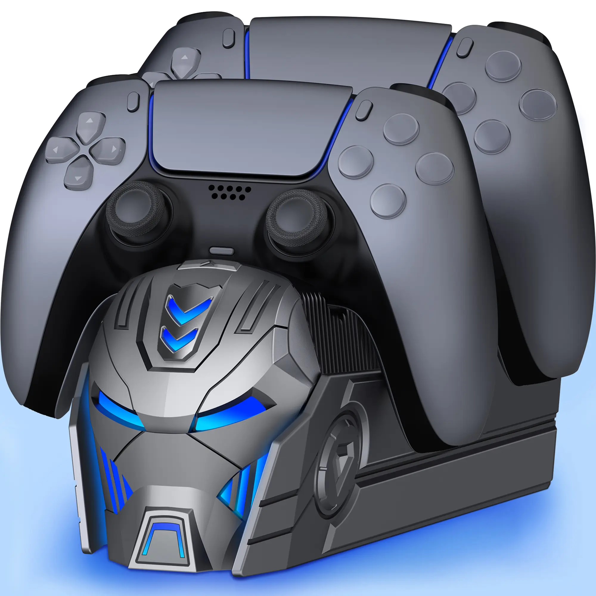 ESYWEN Wireless Fast Charging PS5 Controller Charger Station - Lightweight, Compact, Protective Playstation 5 Accessory, Gray (1 Count), Protection,back to school,back to school haul